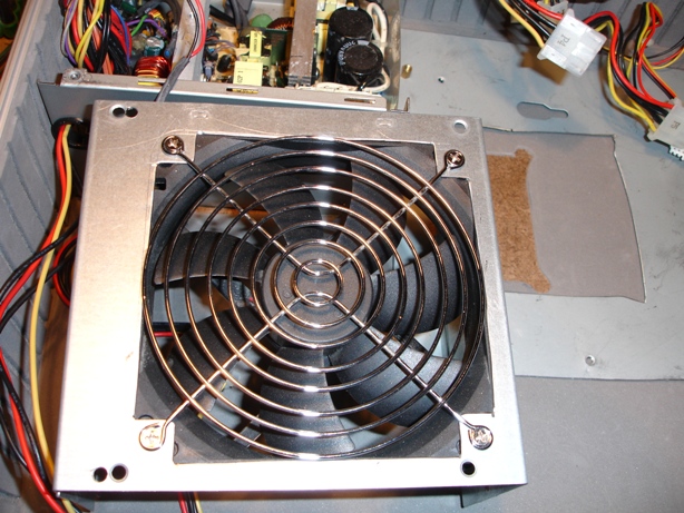 Ventilateur alimentation